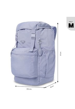 Morral De Viaje Plegable Collapse 30 Mediano Morado
