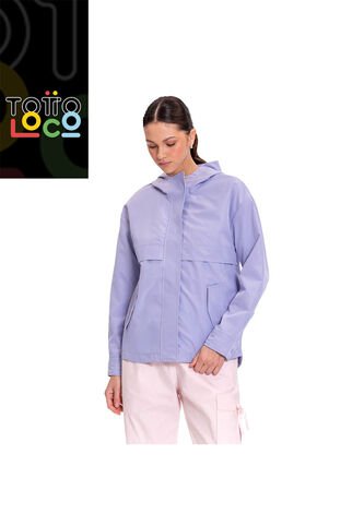 Chaqueta Liviana Para Mujer Eva Morada Totto