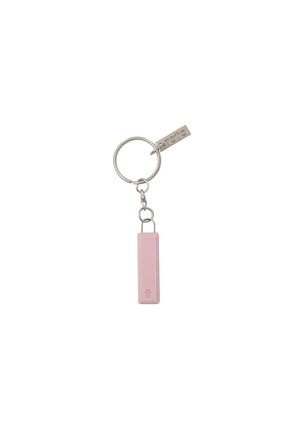Llavero De Goma Abc Color Rosado