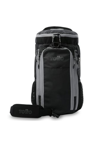 Morral De Viaje Plegable 2 En 1 Gosum Grande Negro Totto