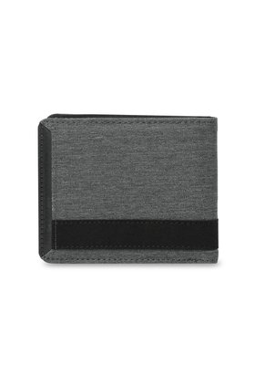 Billetera Hombre Lad Pequeña Con RFID Blocker Gris