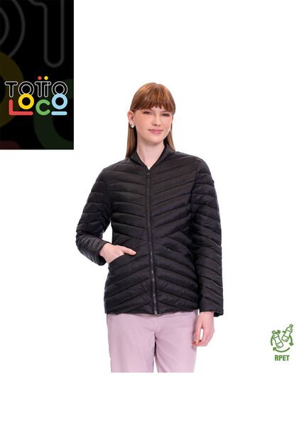 Chaqueta Acolchada Para Mujer Owens 2.0 Negra