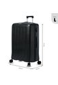 Maleta De Bodega 23 Kg Kaland Negro Unisex Totto de Totto