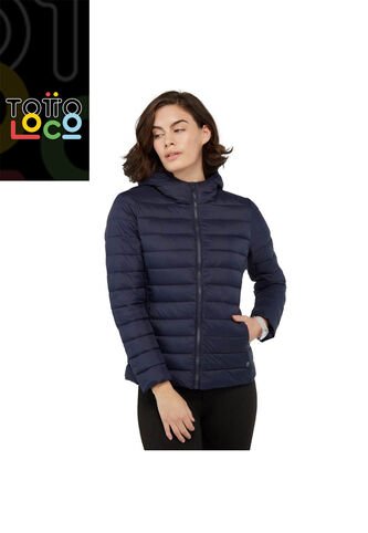 Chaqueta Para Mujer Colorit Azul Totto