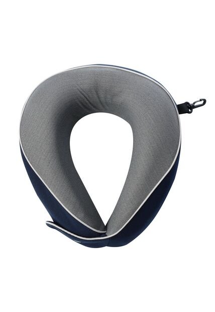 Almohada De Viaje Memory Foam Plane Azul