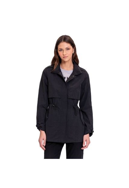 Chaqueta Casual Para Mujer Sandino Negra