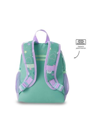 Morral + Libro Para Colorear Little Magic Arcoíris Niña Pequeño