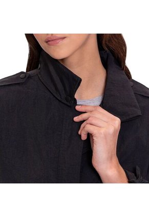 Chaqueta Casual Para Mujer Sandino Negra