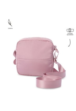Bolso Para Mujer Sevilla Tipo Crossbody Pequeño Rosado
