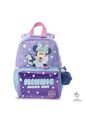 Morral Para Niña Minnie Pequeño Morado Con Corazones de Totto