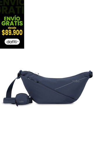 Bolso Para Mujer Suzuka Tipo Crossbody Pequeño Azul Totto