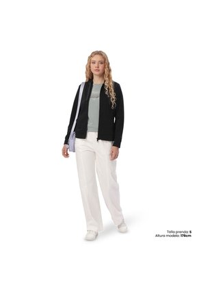 Buzo Deportivo Para Mujer Tawy 2.0 Negro