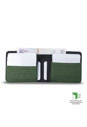 Billetera Para Hombre Lad Con RFID Blocker Negra