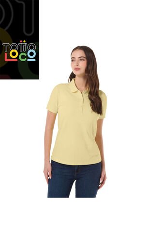 Camisa Polo Masara Para Mujer Amarilla Totto