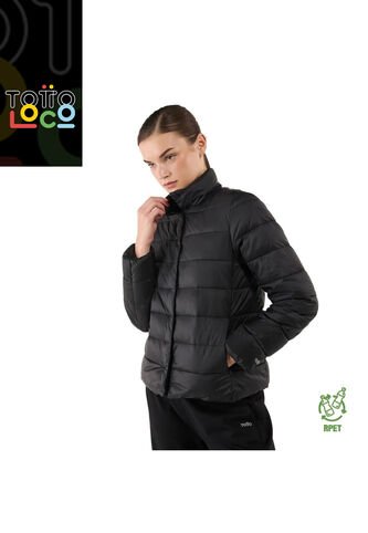 Chaqueta Para Mujer Sunset Negra Totto