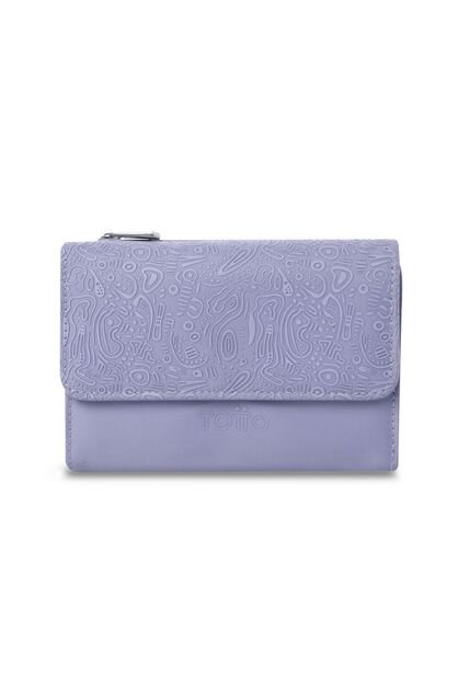 Billetera Para Mujer Montana Con RFID Blocker Morada