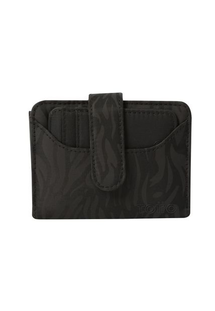 Billetera Texture Dull Con RFID Blocker Negra