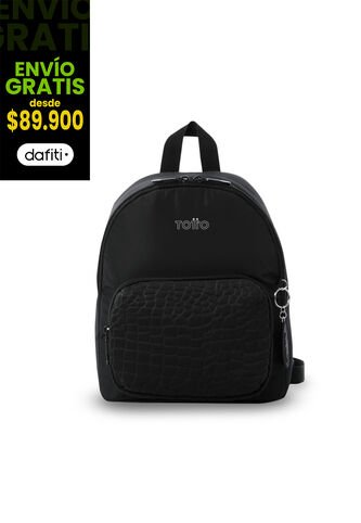 Morral Pequeño Para Mujer Baltra Negro Totto