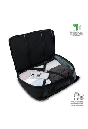 Morral De Viaje Grande Deploy Travel Negro