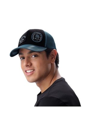 Gorra Camionera Mesh Color Azul