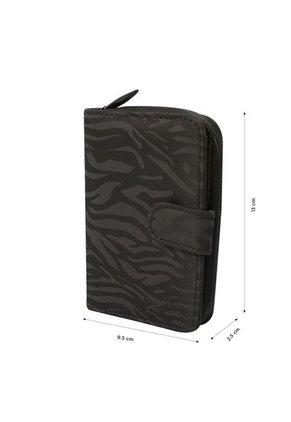 Billetera Texture Twi Con RFID Blocker Negra