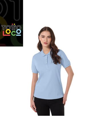 Camisa Polo Chechi Para Mujer Azul Totto
