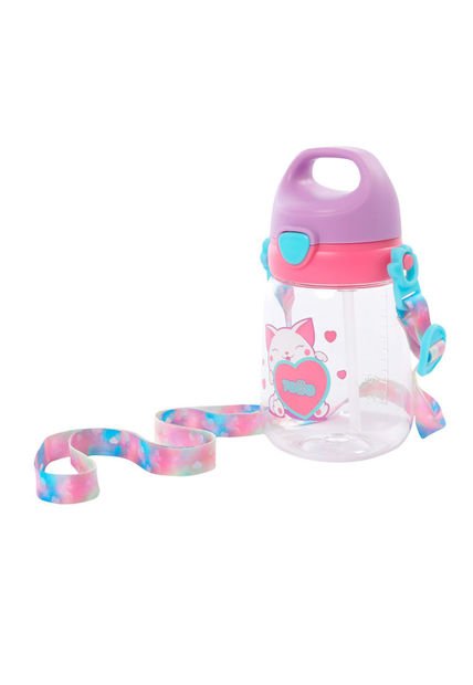 Botilito Plástico Sweety Heart 350 ML Azul