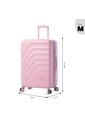 Maleta De Viaje Mediana 360 Bazy+ 2.0 Rosada de Totto