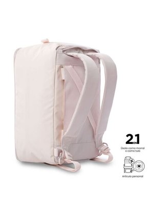 Tula De Viaje 2 En 1 Underseat Mediana Rosada