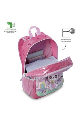 Morral Para Niña Magic Spark Grande Rosado