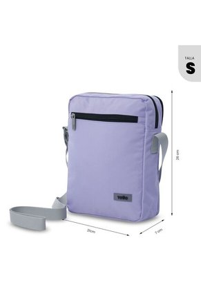 Bolso Cruzado Urbana Retro Morado Totto