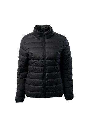 Chaqueta Acolchada Para Mujer Colora Negra