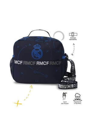 Lonchera Térmica Para Niño Real Madrid Grande Azul