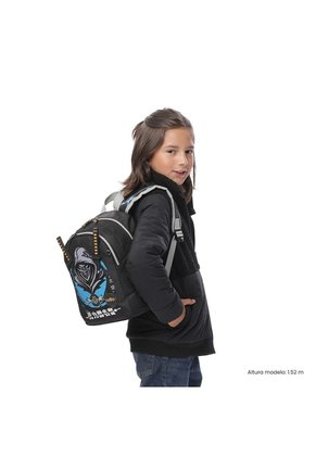 Morral Para Niño Hanzo Pequeño Negro