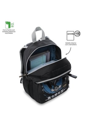 Morral Para Niño Hanzo Pequeño Negro
