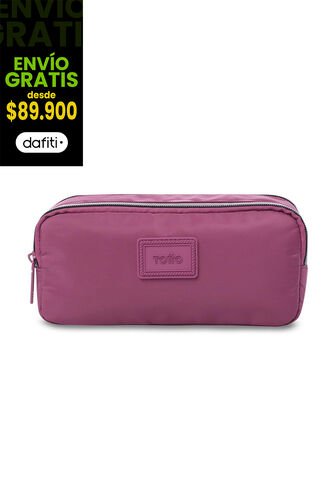 Cartuchera Multiuso Aynatto Mediana Rosada Rose Totto