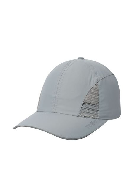 Gorra Beisbolera Ciclyng Con Filtro UV Gris
