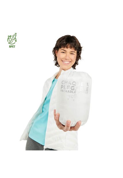 Chaqueta Owens Acolchada Para Mujer Color  Blanco