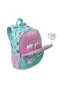 Morral Para Niña Bunny Pump Mediano Verde Con Conejos de Totto