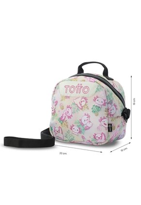 Lonchera Térmica Para Mujer Borrador Mediano Blanca
