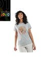 Camiseta Para Mujer Thinky Gris de Totto