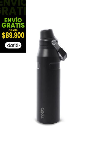 Termo Para Agua Rune 1000 Ml Color Negro