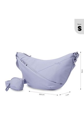 Bolso Para Mujer Suzuka Tipo Crossbody Pequeño Morado
