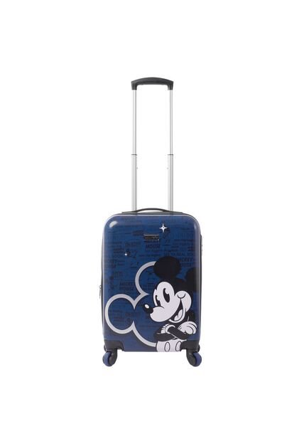 Maleta De Cabina Mickey World 10 Kilos Azul