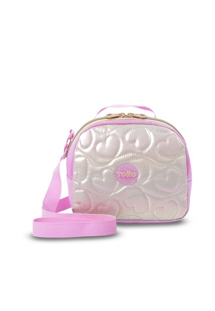 Lonchera Térmica Para Niña Unicorn Kisses Mediana Amarilla