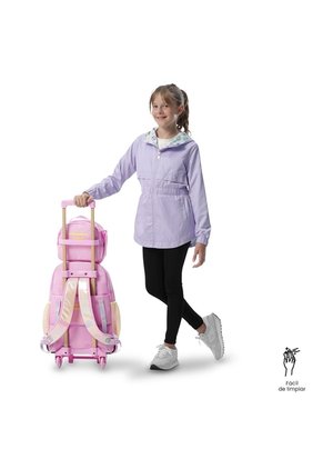 Lonchera Térmica Para Niña Unicorn Kisses Mediana Amarilla