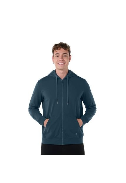 Buzo Deportivo Para Hombre Tawen Azul