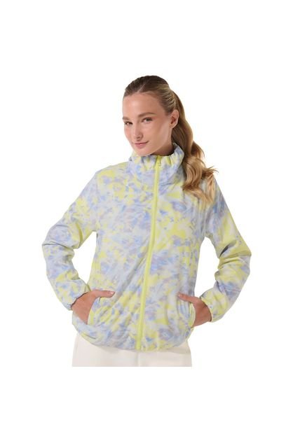 Chaqueta Rompevientos Para Mujer Pray Gris