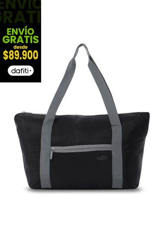 Bolso De Viaje Plegable Aloha 20 Grande Negro Totto