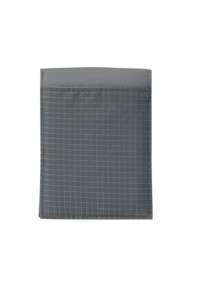 Billetera Dual Pequeña Con RFID Blocker Gris